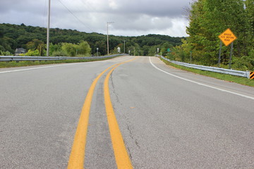 USA: Amerikanische Straße (Highway)