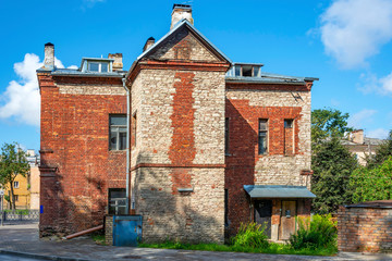 Pskov, apartment building is a former apartment house of Bertha Ernestovna Groudum