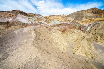 artists palette in death valley national park, california, usa