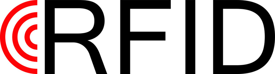RFID logo, Radio-frequency identification icon