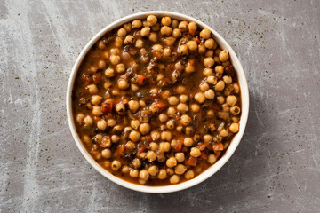 vegetarian chickpea and kombu stew