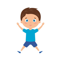 cute little boy avatar character