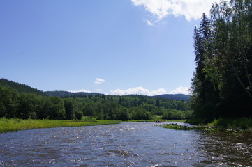 landscape with river