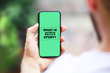 What is your story, Business concept