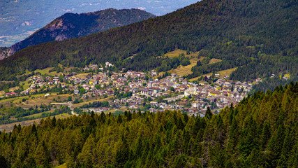 Fototapeta na wymiar Folgaria, Dolomites