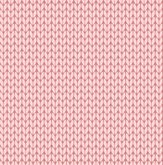 Seamless knitted vector pattern