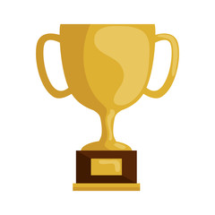 cup trophy award isolated icon