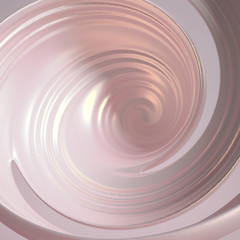 Splash fluid. 3d illustration, 3d rendering.