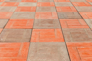 red and brown floor tiles, tiled area, background