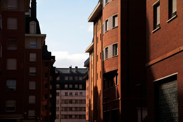 Building in a neighborhood of Bilbao