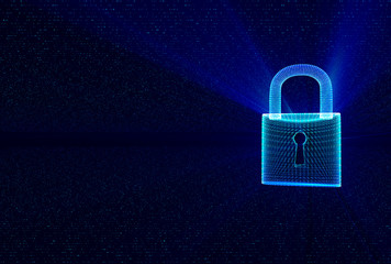 サイバー空間とセキュリティのイメージ