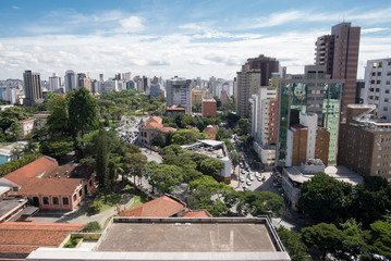 view of the city