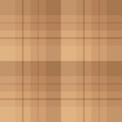 Seamless pattern in wonderful brown colors for plaid, fabric, textile, clothes, tablecloth and other things. Vector image.