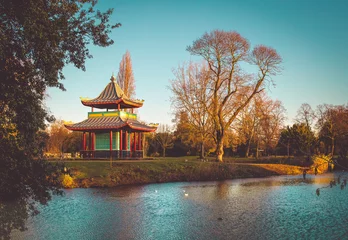 Rolgordijnen Pagoda in Victoria Park, London © shoey_photos