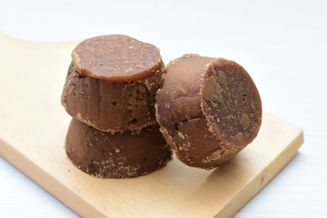  Sugarcane or panela, traditional product of Colombia