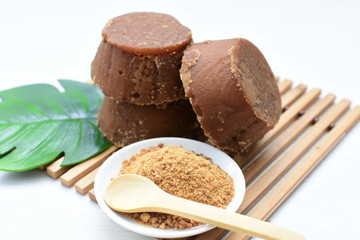  Sugarcane or panela, traditional product of Colombia