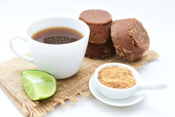  Sugarcane or panela, traditional product of Colombia