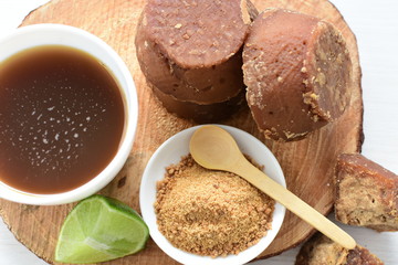  Sugarcane or panela, traditional product of Colombia