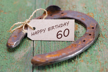 congratulation and happy birthday 60th