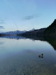 fishing on lake