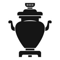 Ceremony samovar icon. Simple illustration of ceremony samovar vector icon for web design isolated on white background