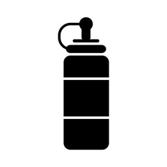 Bottle water drink icon vector sign and symbol on trendy design