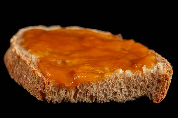 Pane italiano e marmellata.