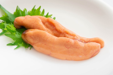 生のスケソウダラの卵