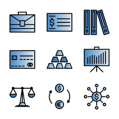 office business icon set include business,suitcase,check,payment,history,files,credit,payment,business,gold,finance,graph,report,balance,scale,exchange,money,bank,banking,business