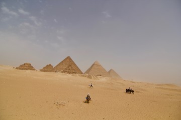 Pyramids at Giza, Egypt
