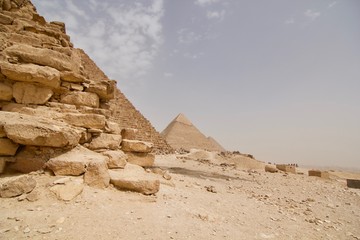 Pyramids at Giza, Egypt