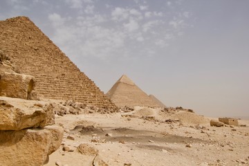Pyramids at Giza, Egypt
