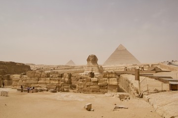 Pyramids at Giza, Egypt