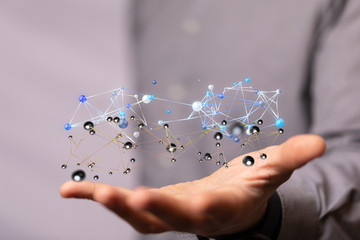 Cloud storage and Computing concept.