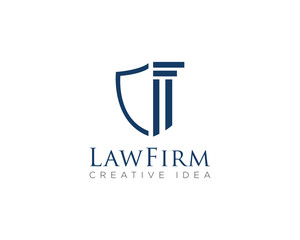 Law Firm Logo Design Vector