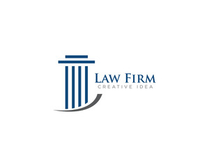 Law Firm Logo Design Vector