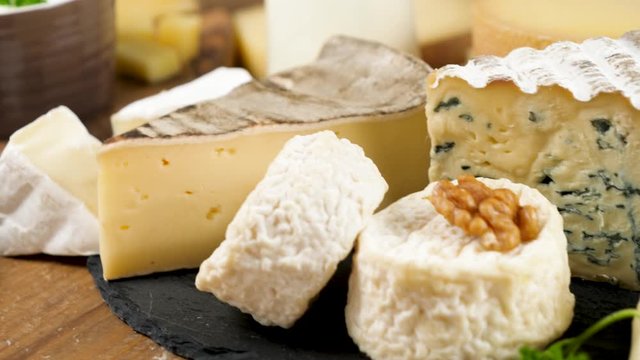 assorted of dairy product food- cheese, yogurt and milk