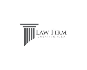 Law Firm Logo Design Vector