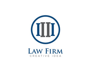 Law Firm Logo Design Vector