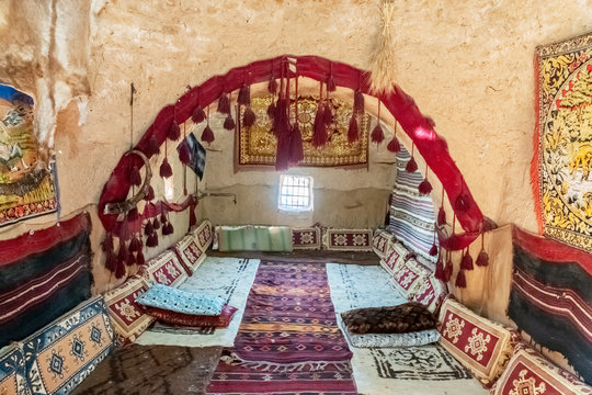 village houses made of clay in urfa Harran
