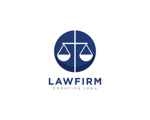 Law Firm Logo Design Vector