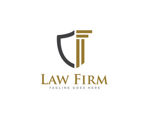 Law Firm Logo Design Vector