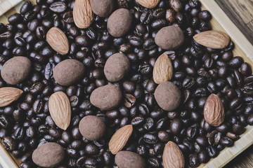 tasty fresh sweets on the table