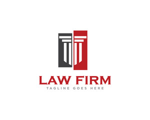 Law Firm Logo Design Vector