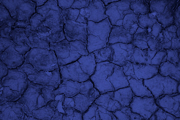 Color year 2020 blue background