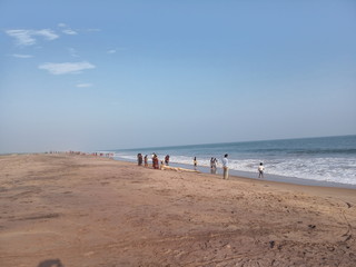 couple walking on the beach