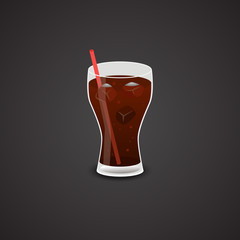 Drink realistic vector icon.