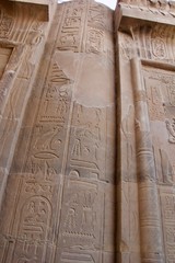 columns of the temple in luxor egypt