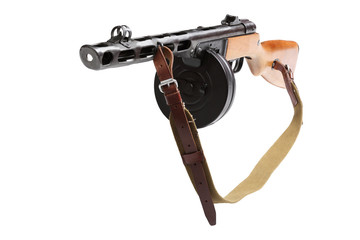 Naklejka premium Shpagin submachine gun