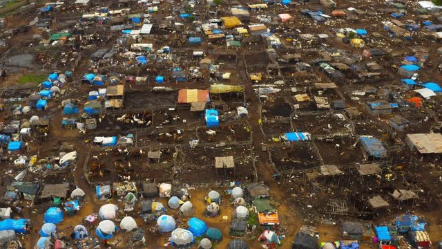 Africa Mali Dump Site Aerial View 3